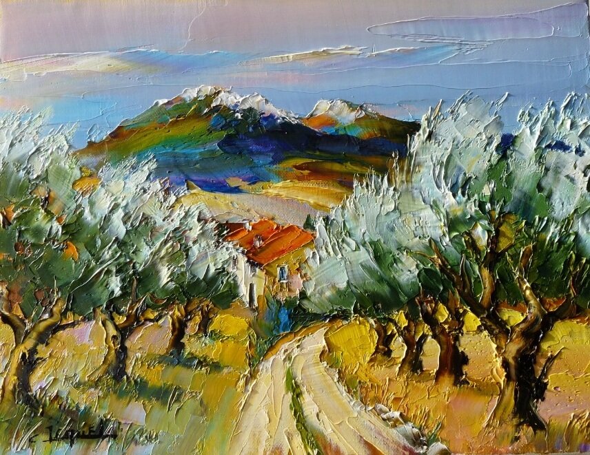 Искусство творить мастихином: Кристиан Жекель и его волшебный яркий мир, созданный на полотне