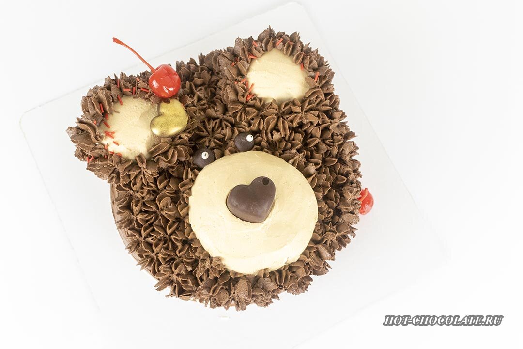 Торт в виде Мишки