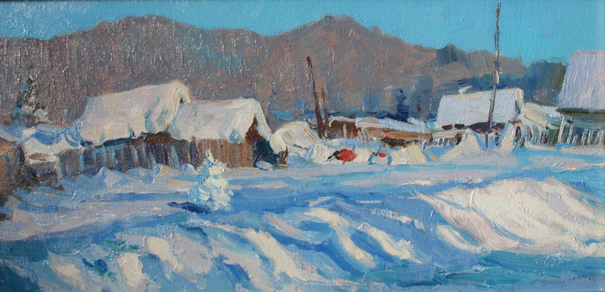 Январские тени. Евгений Бучнев