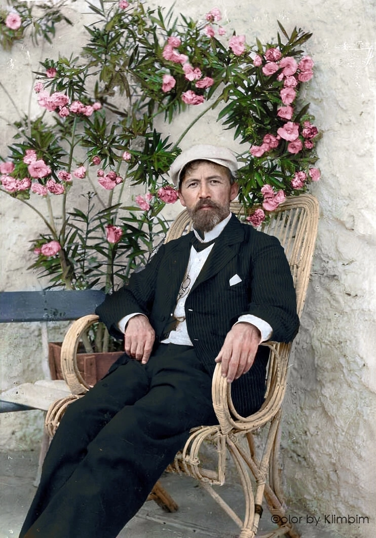 А. П. Чехов на Белой даче в Ялте