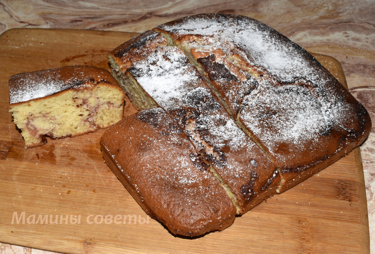 бисквит с джемом