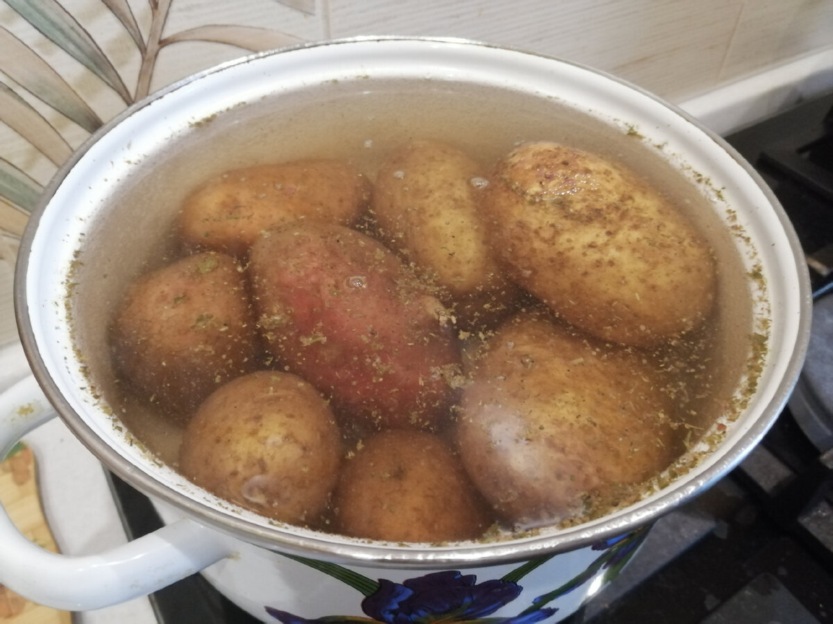 Рецепт: Картофельные кнедлики в мультиварке