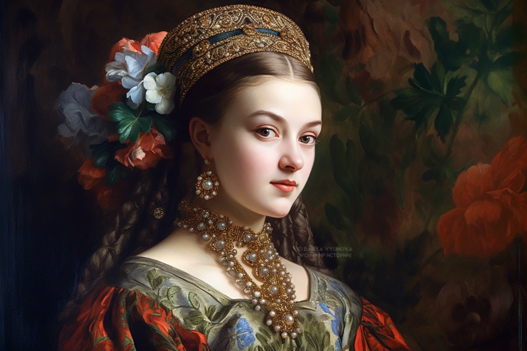 Портрет юной девушки / © Darya Vyunova
