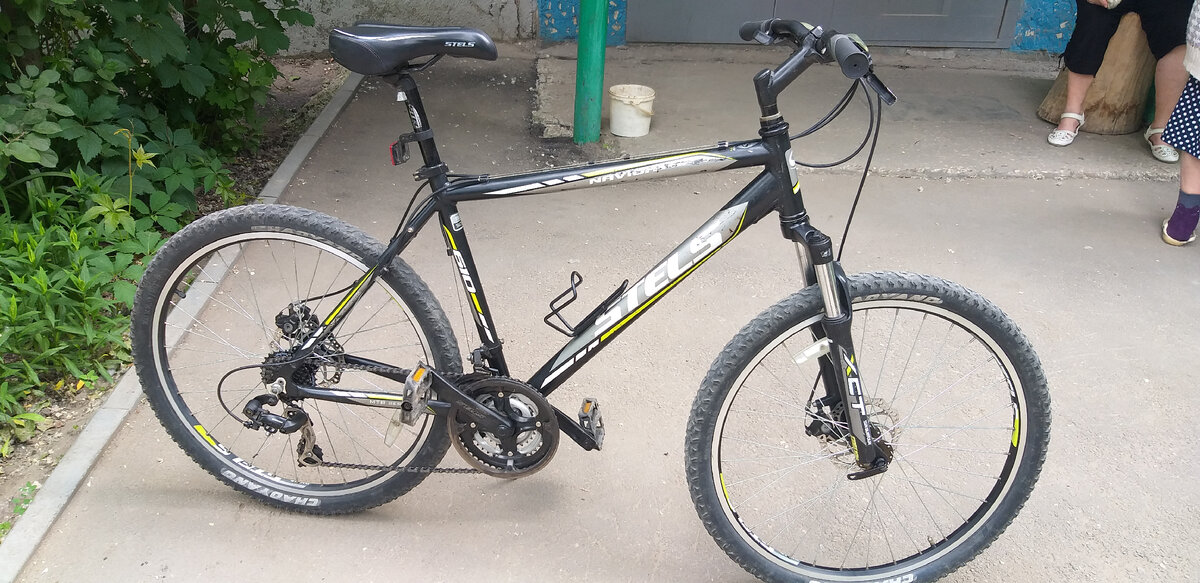 Старый велосипед автора