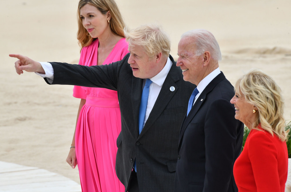 Б.Джонсон и Д.Байден перед саммитом G7. https://www.flickr.com/photos/193204542@N08/51241198105/