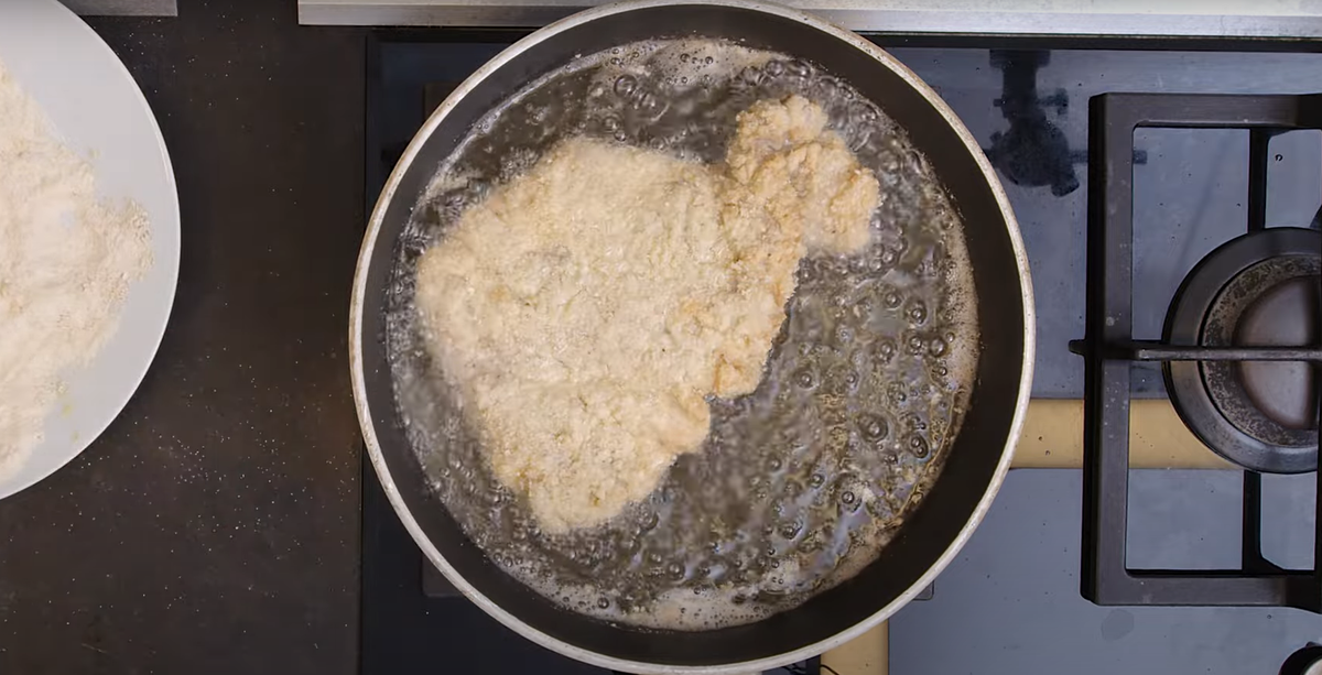 Жарим шницель