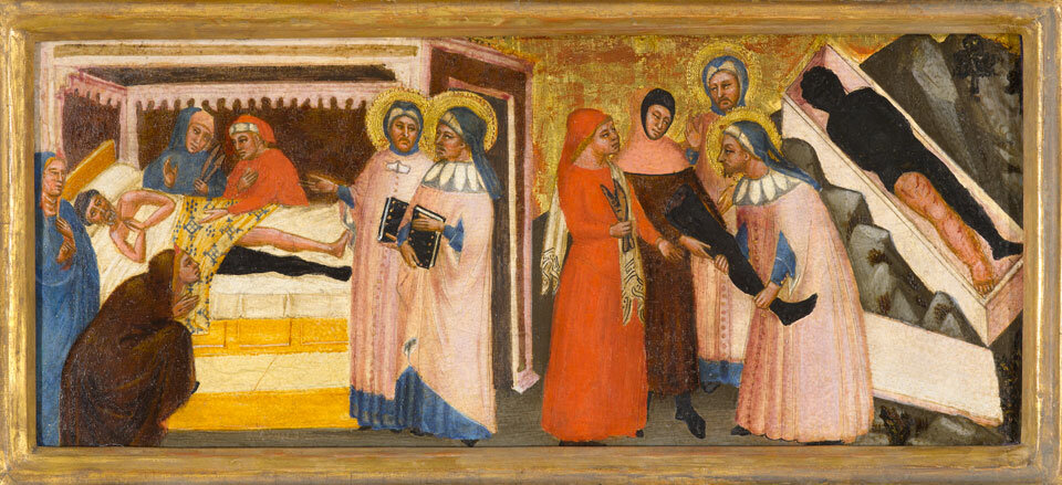 Чудо о ноге мавра свв. Космы и Дамиана