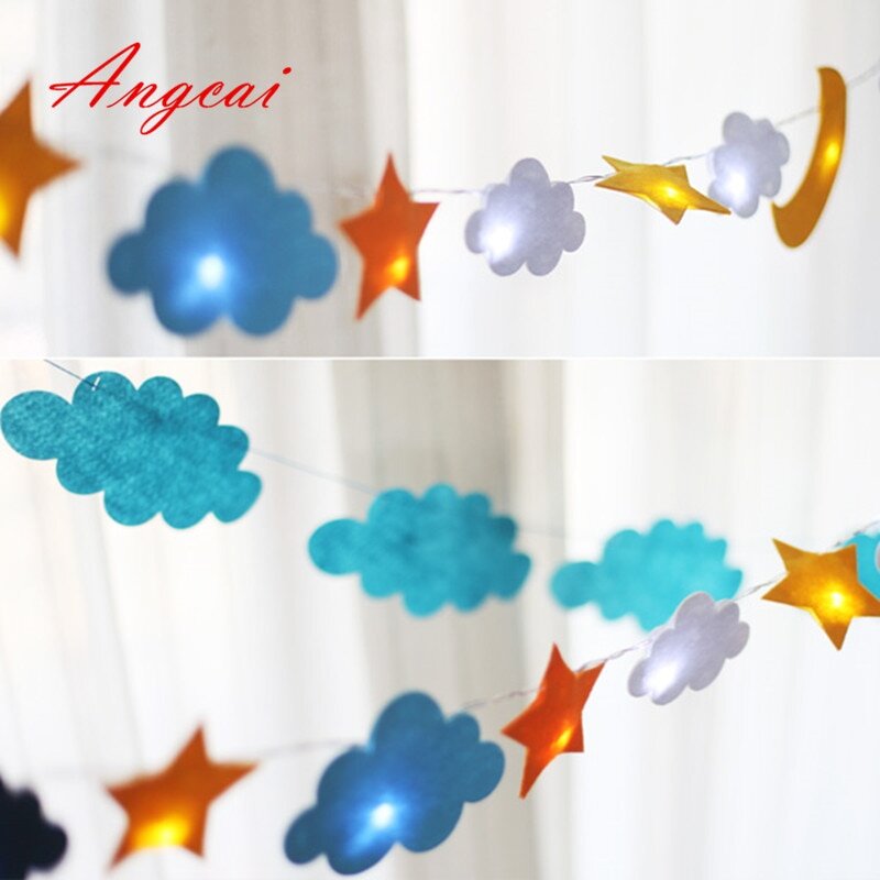 Тканевая гирлянда в детский сад