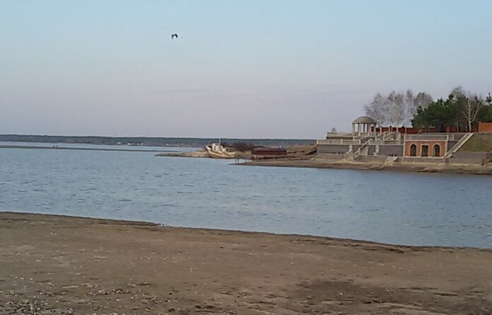 Устье притока Оби.