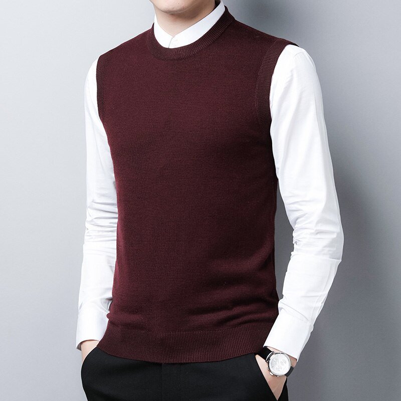 Джемпер без рукавов мужской