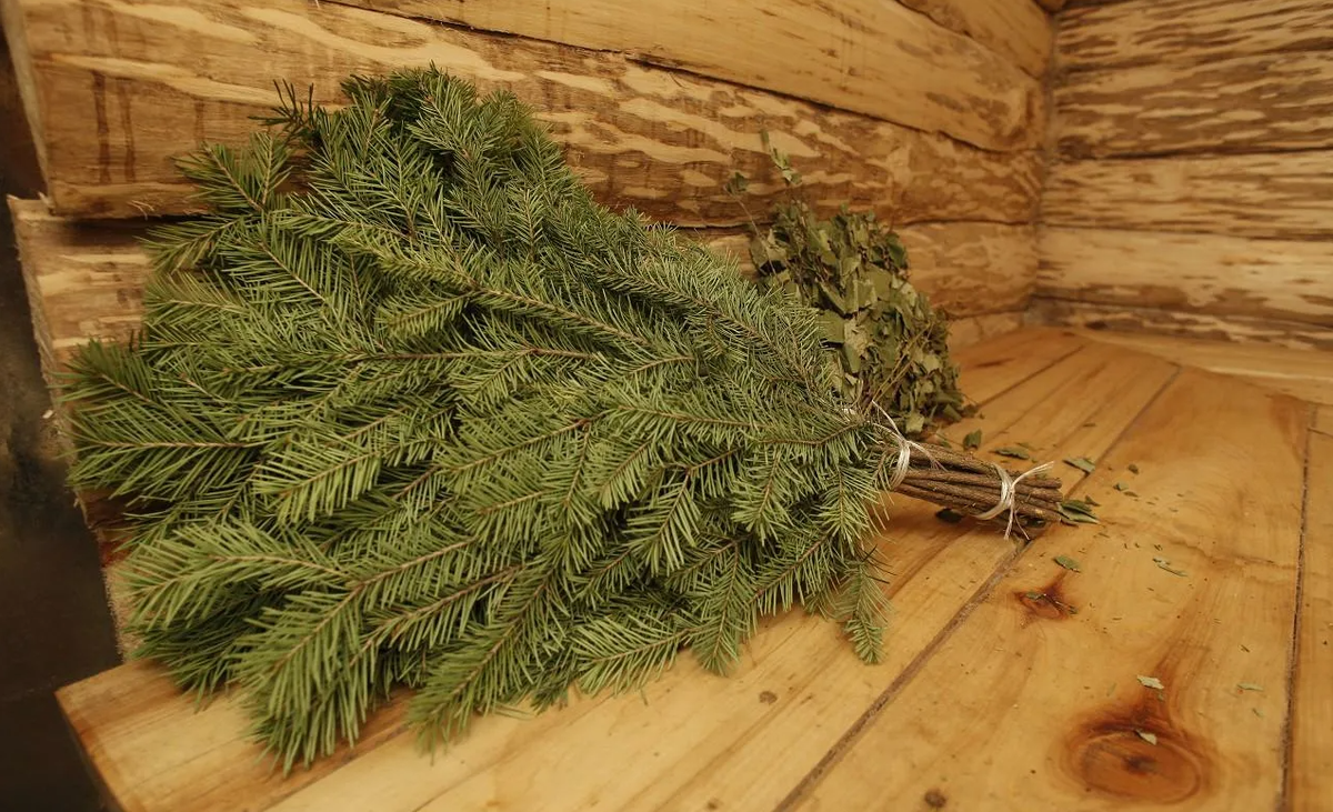 🌲 🏡🔥 Хвойные веники и их полезные свойства
