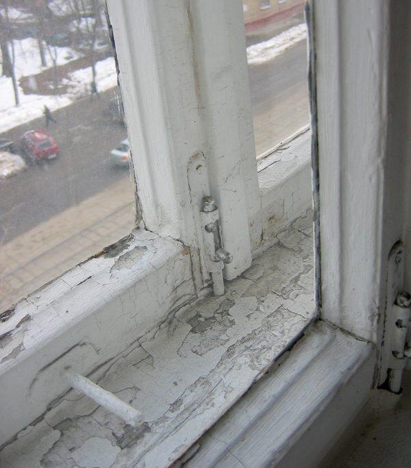 И такие были окна