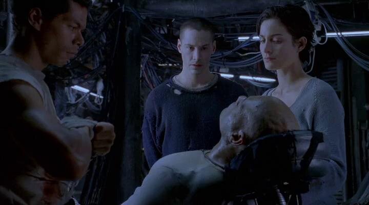 Матрица - на борту "Новохудоносора"