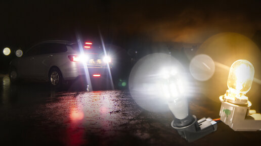 Светодиодные лампы заднего хода увеличенной мощности в фонари для ВАЗ 2110-2112