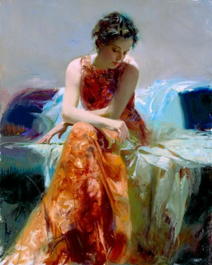 Художник Пино Даени. Джузеппе Данжелико (Пино Даени). Пино Даени (Pino Daeni 1939 – 2010). Художник Джузеппе Данжелико (Pino Daeni).