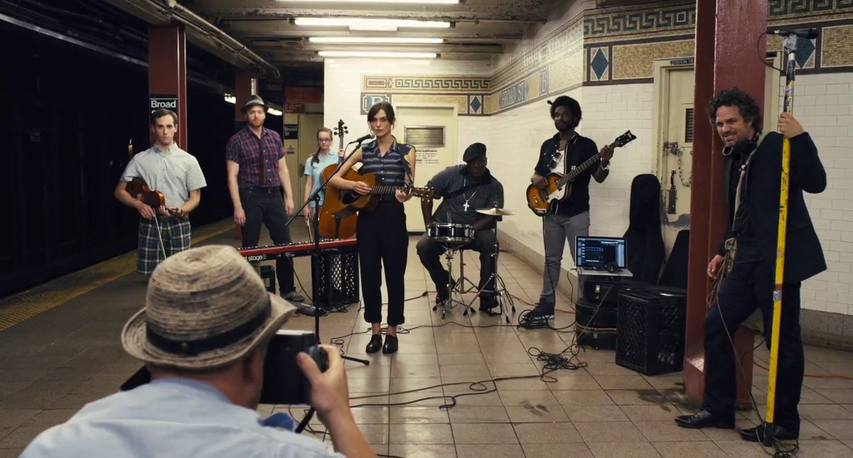 Запись песни в метро