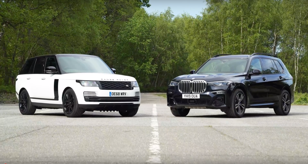 Bmw rover. Range Rover vs x7. Range Rover BMW x5. БМВ х5 и Рендж Ровер. BMW x5 vs range Rover.