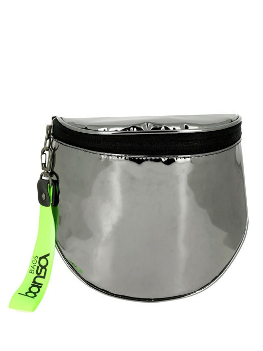 Bansa / Сумка голографическая Кемикал Хром/ Подарок женщине/Поясная сумка/Бананка/Сумка на плечо/Маме/Другу