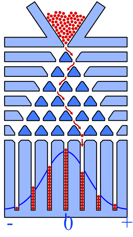 Источник: https://upload.wikimedia.org/wikipedia/commons/b/bf/Galton-Brett.svg