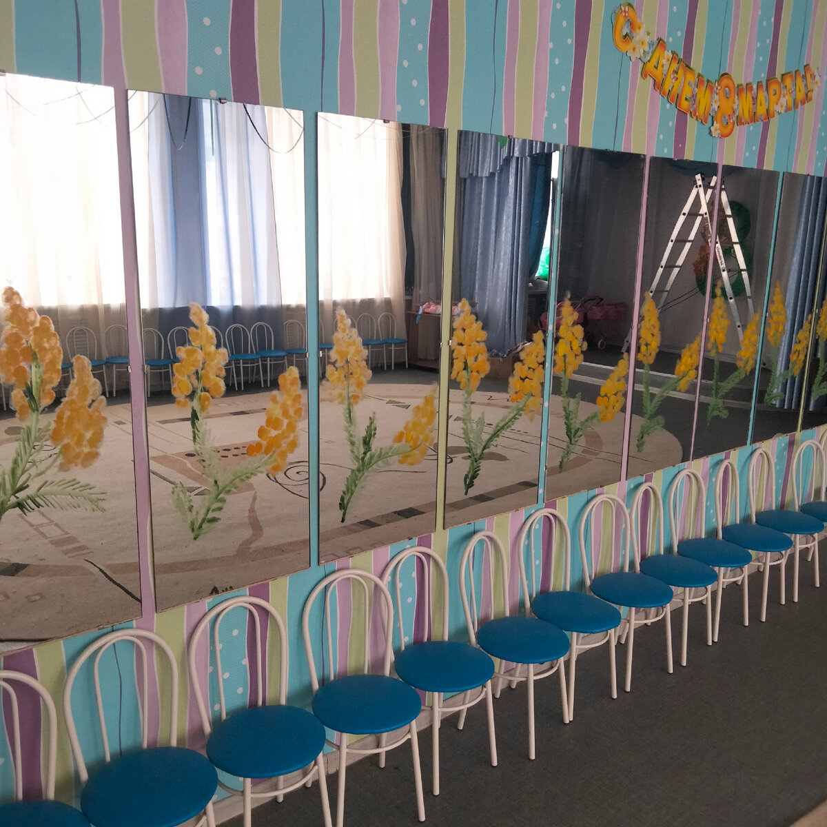 В процессе подготовки к главному празднику в детском саду