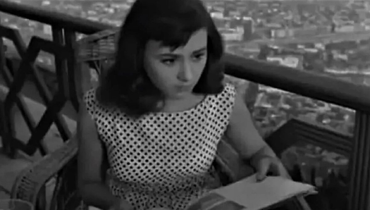 Кадр из фильма "День последний, день первый" (1959). Белла Мирианашвили в роли Ламары