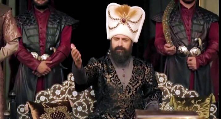 кадр из сериала "Великолепный век"