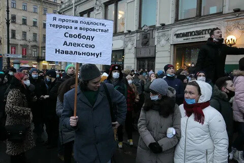 Фотография с протестов. Фото из интернета