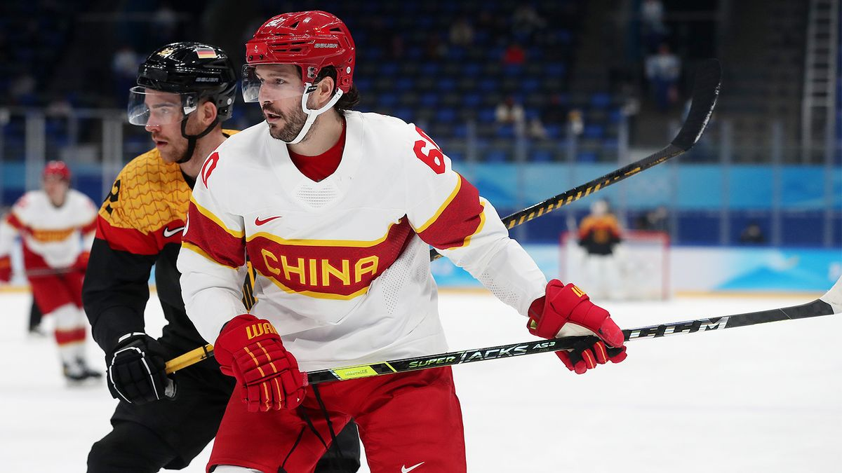 Денис Осипов в игре со сборной Германии.