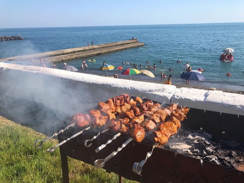 Картинки шашлычок под коньячок на природе