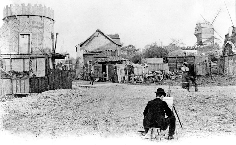 Монмартр, начало 20 века