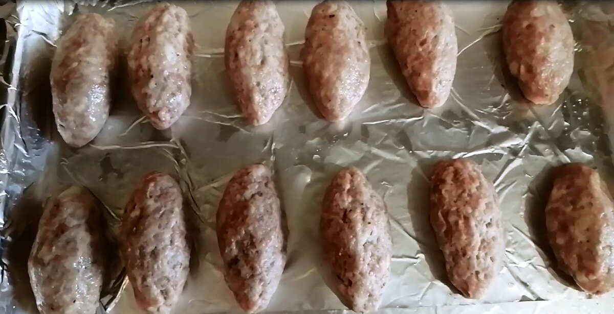 Люля-кебаб в духовке