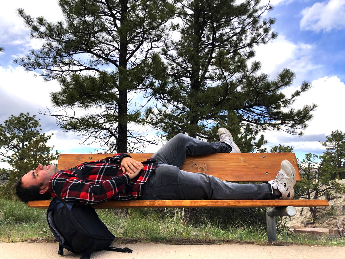 Отдых автора в штате Вайоминг, США