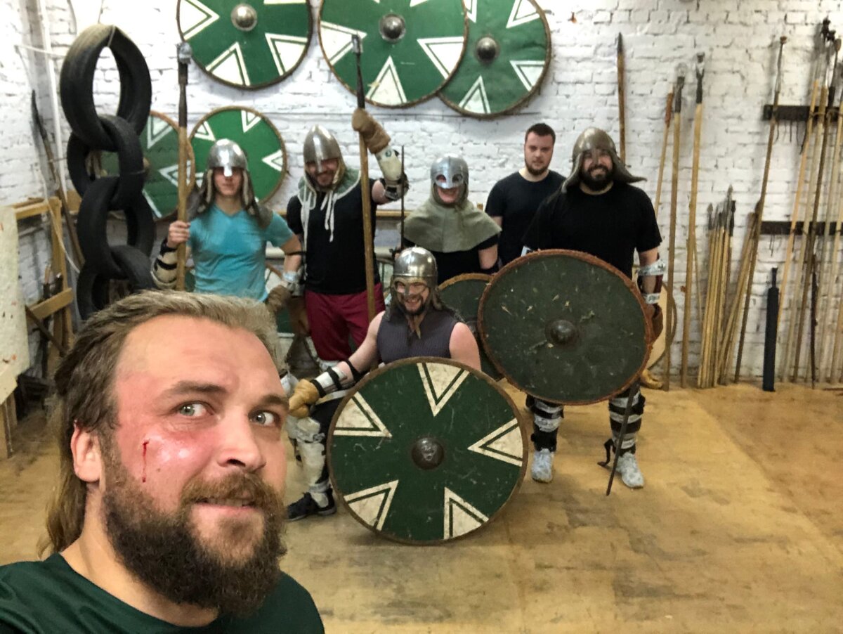 Борислав Тимошкин на одной из тренировок. Фото из его личного архива