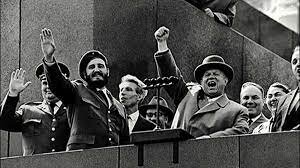 Фидель Кастро и Никита Сергеевич Хрущев