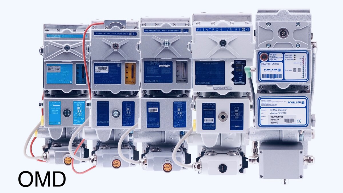 Детектор масленого тумана в картере главного двигателя. Oil Mist ...