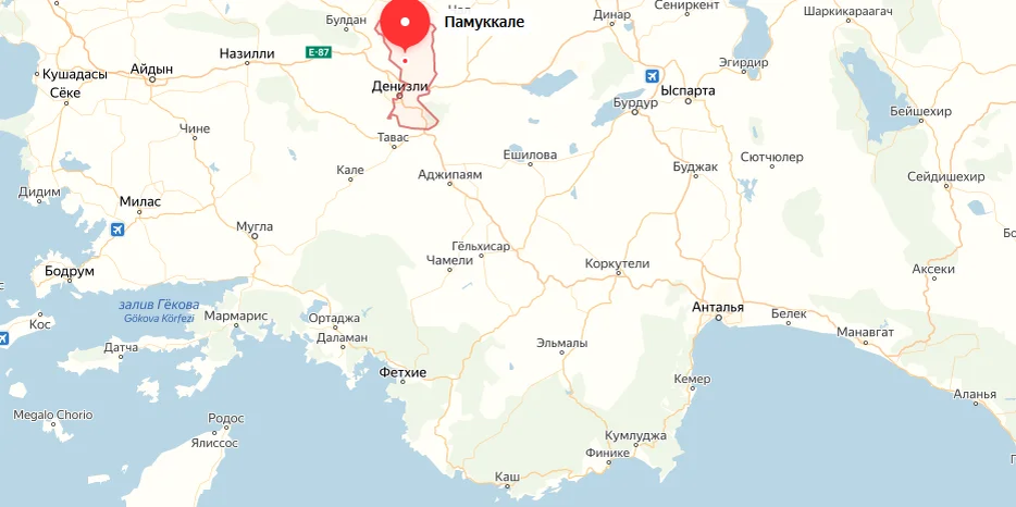 Расположение на карте