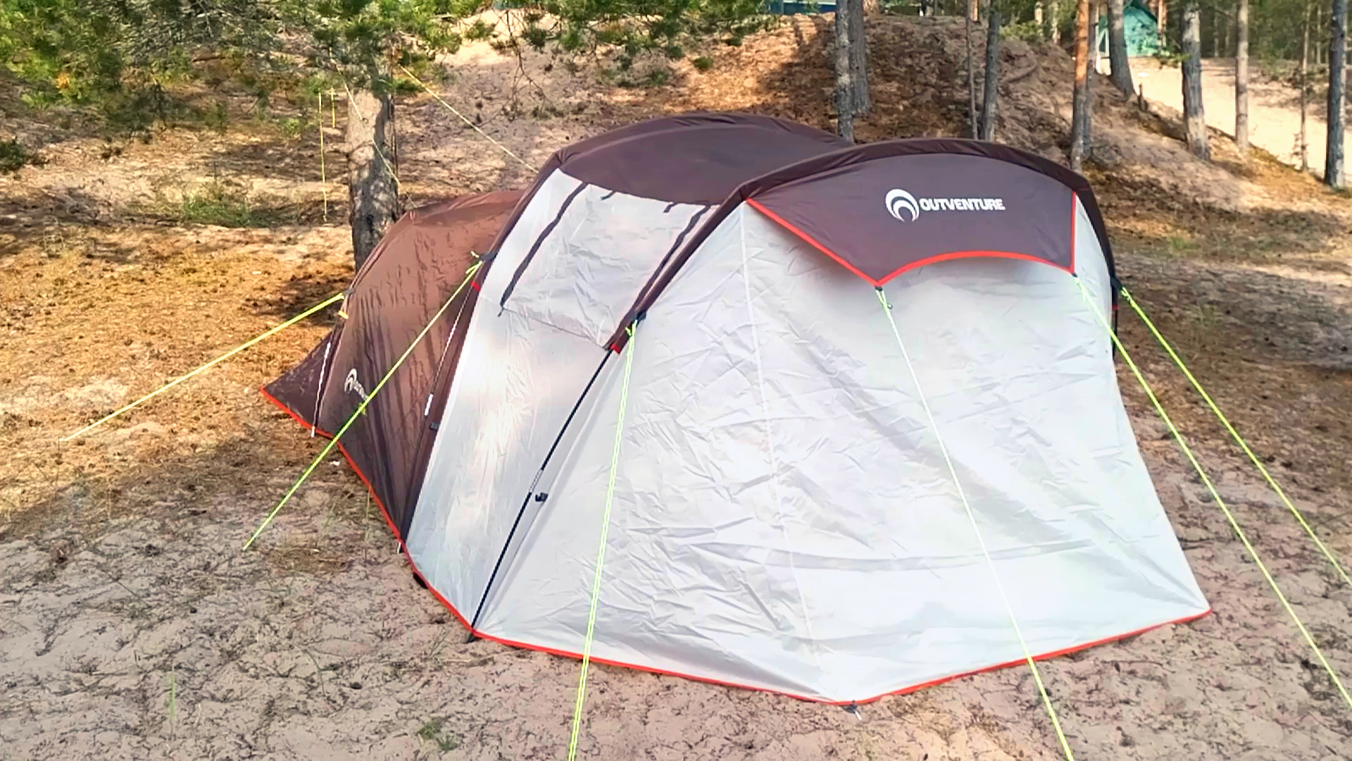 Схема сборки палатки Outventure Ottawa 4. Tent. Outventure ottawa 4