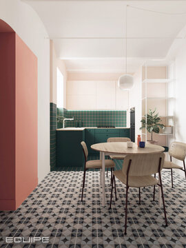 Спокойствие и чистота плитки Caprice в дизайне салона «Alba Santos Belleza»