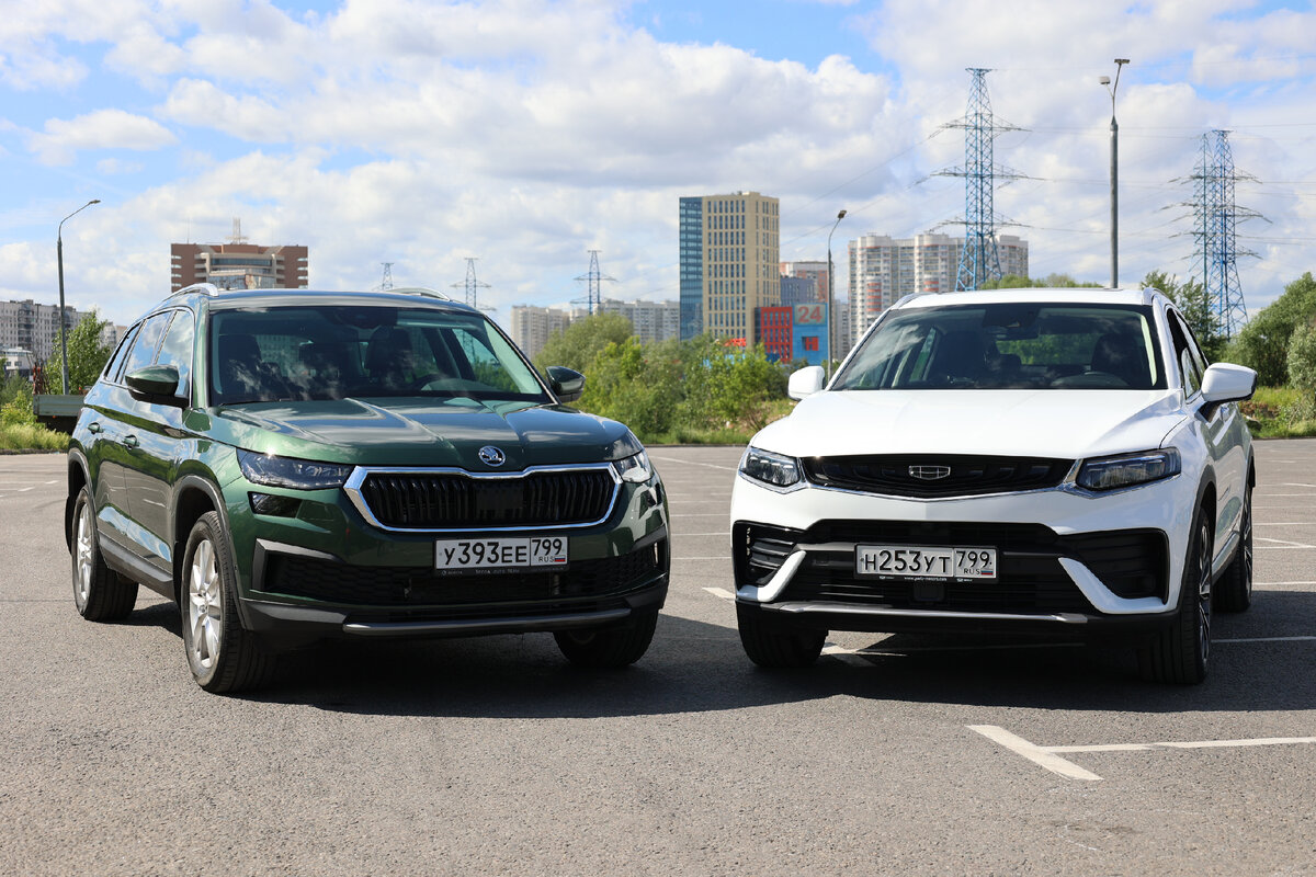 Skoda Kodiaq против Geely Tugella: заслуженный чех и китайская выскочка