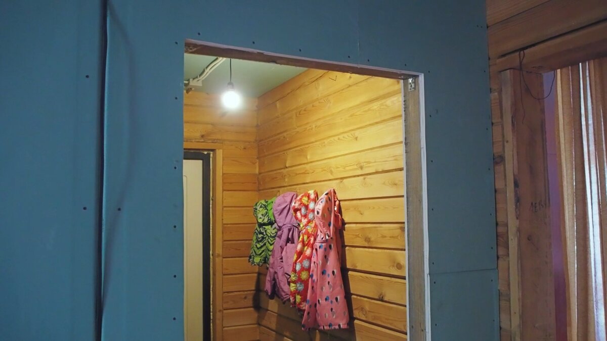 Каркасная перегородка 