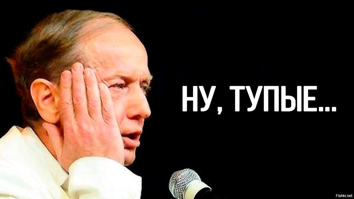 Михаил Задорнов ну тупые