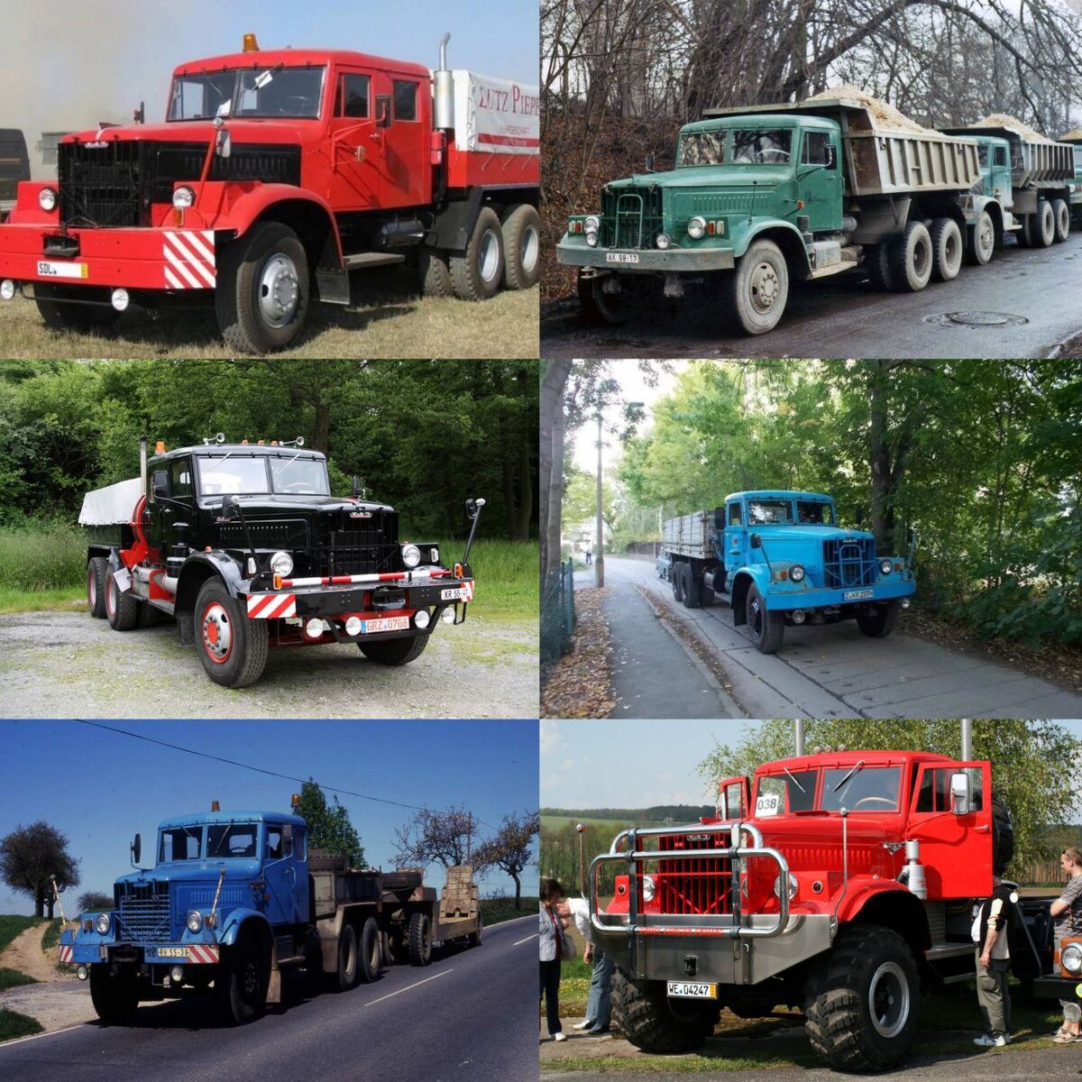 Немецкие КрАЗы.