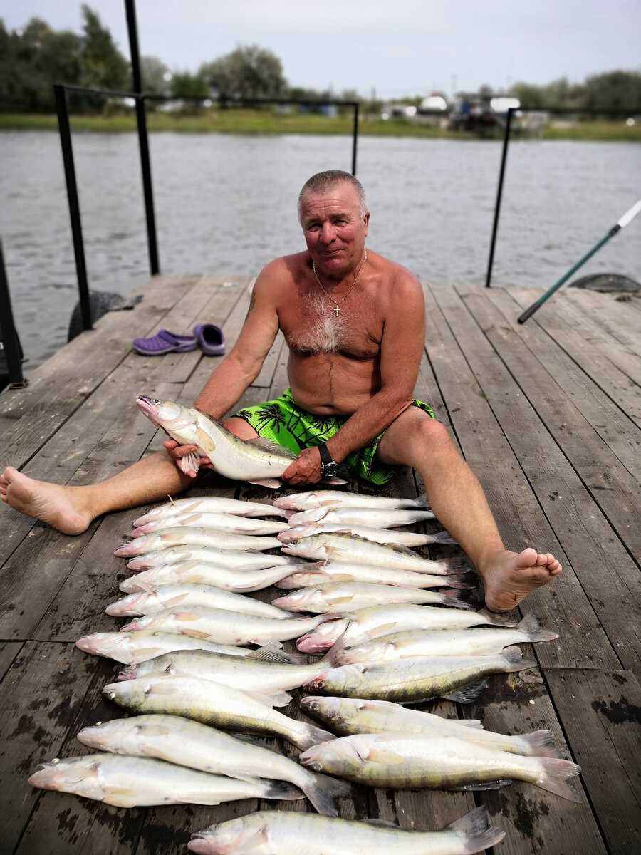 Начало сентября после рыбалки с нашими егерями!