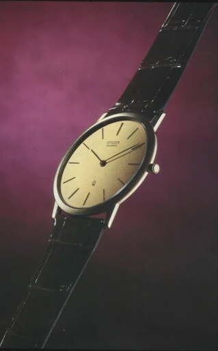 Citizen Exceed Gold EXG-790F, часы толщиной 4,1 мм с механизмом «1 мм»