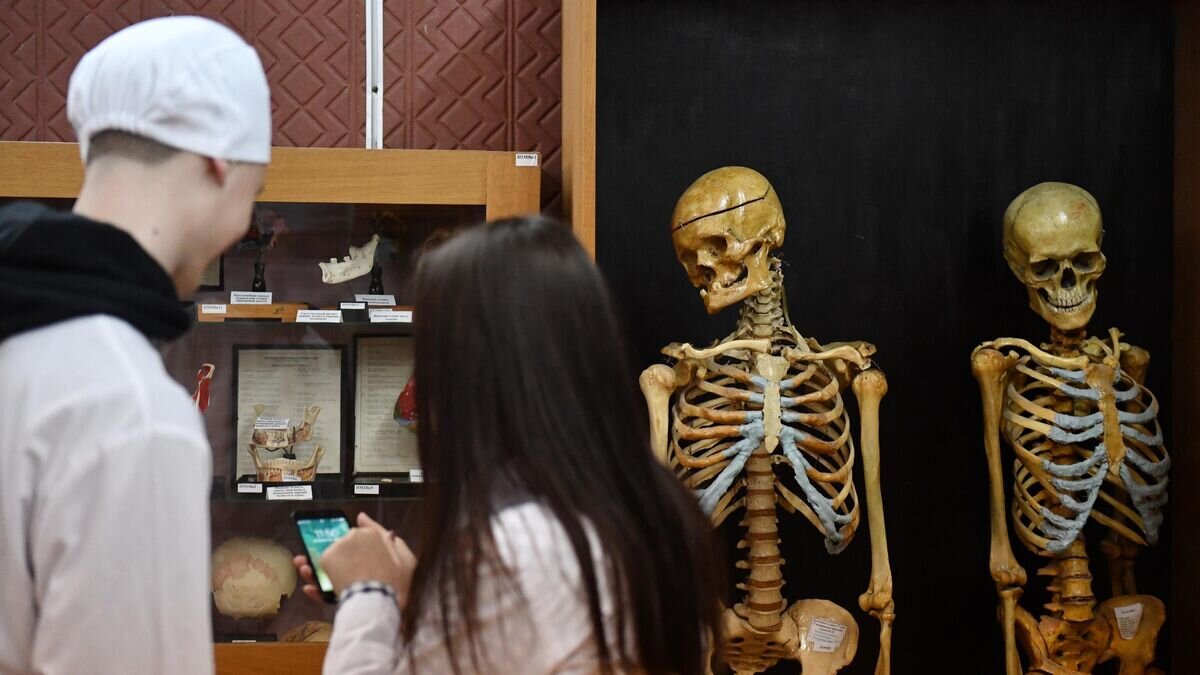    Студенты медицинского учебного заведения© РИА Новости / Алексей Мальгавко