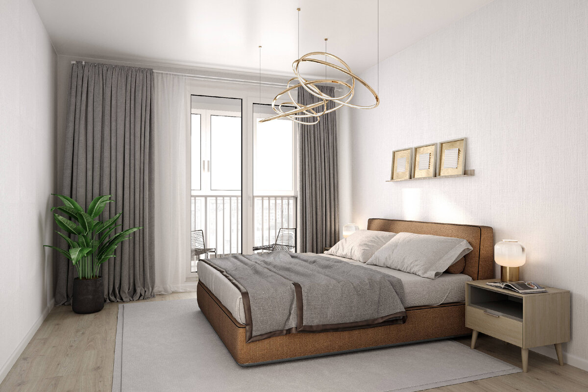 Такой может быть ваша спальня уже в 2025 году, если сейчас оформите ипотеку с ежемесячным платежом от 15 900 рублей