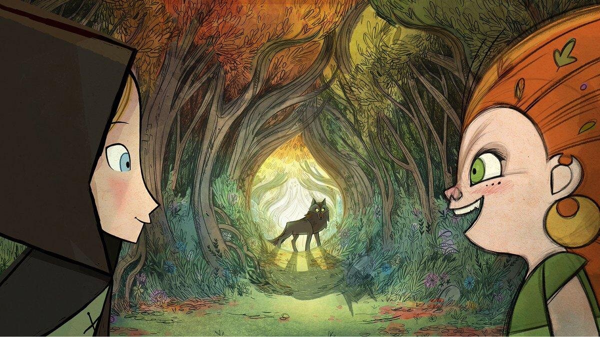 Кадр из мультфильма «Легенда о волках»  