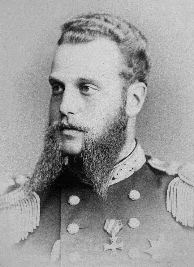 Великий князь Алексей Александрович, около 1873 года.