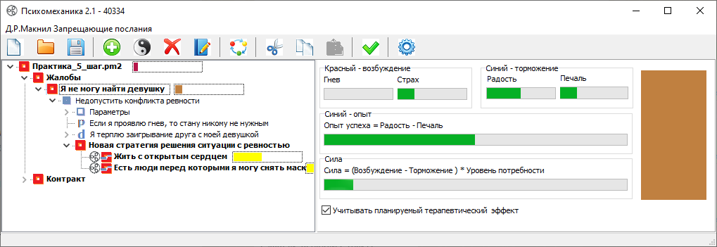 Доминанты после планирования