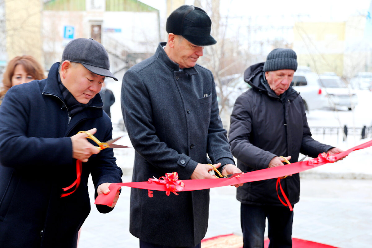 Торжественное открытие памятника